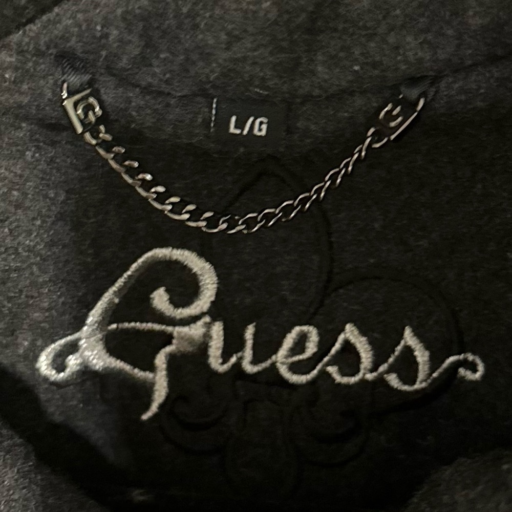 Guess Double Breasted Pea Coat - Size L - Picture 3 of 4